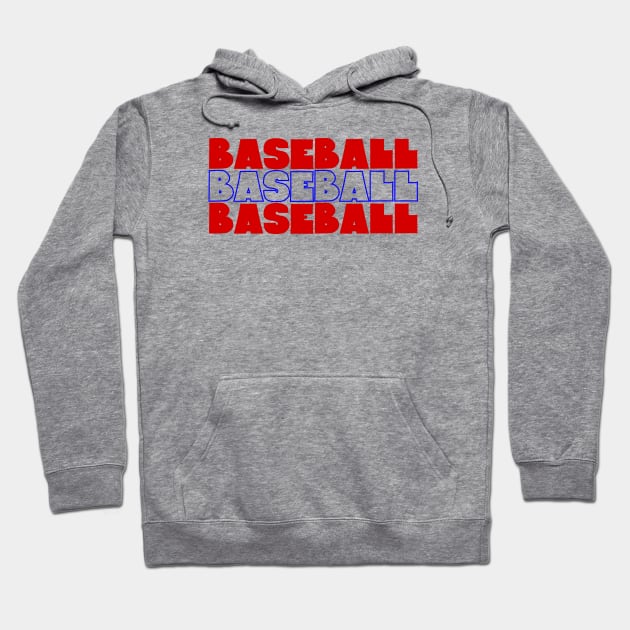 Baseball Design for Baseball Fan Hoodie by etees0609